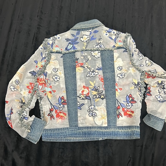 NEW  TRU LUCE  Denim JEANS JACKET - Picture 7 of 14